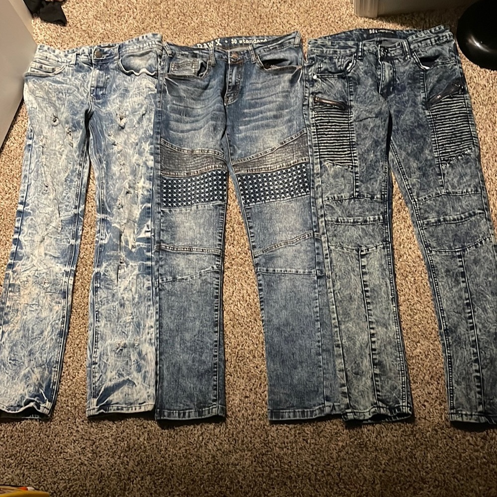Men’s distressed jeans size 30 and 32 - Picture 2 of 14
